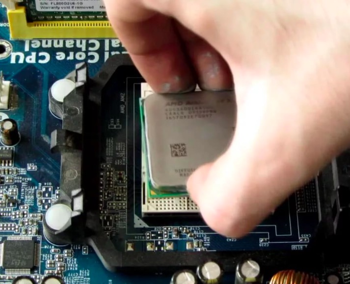 Замена процессора на компьютере Замена процессора на компьютере в Русско-Высоцком